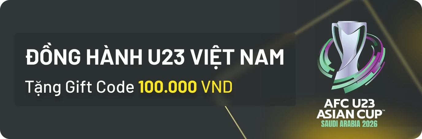 CO88 Tặng Gift Code 100,000 VND khi U23 Việt Nam vào Bán Kết (16/01/2026)!
