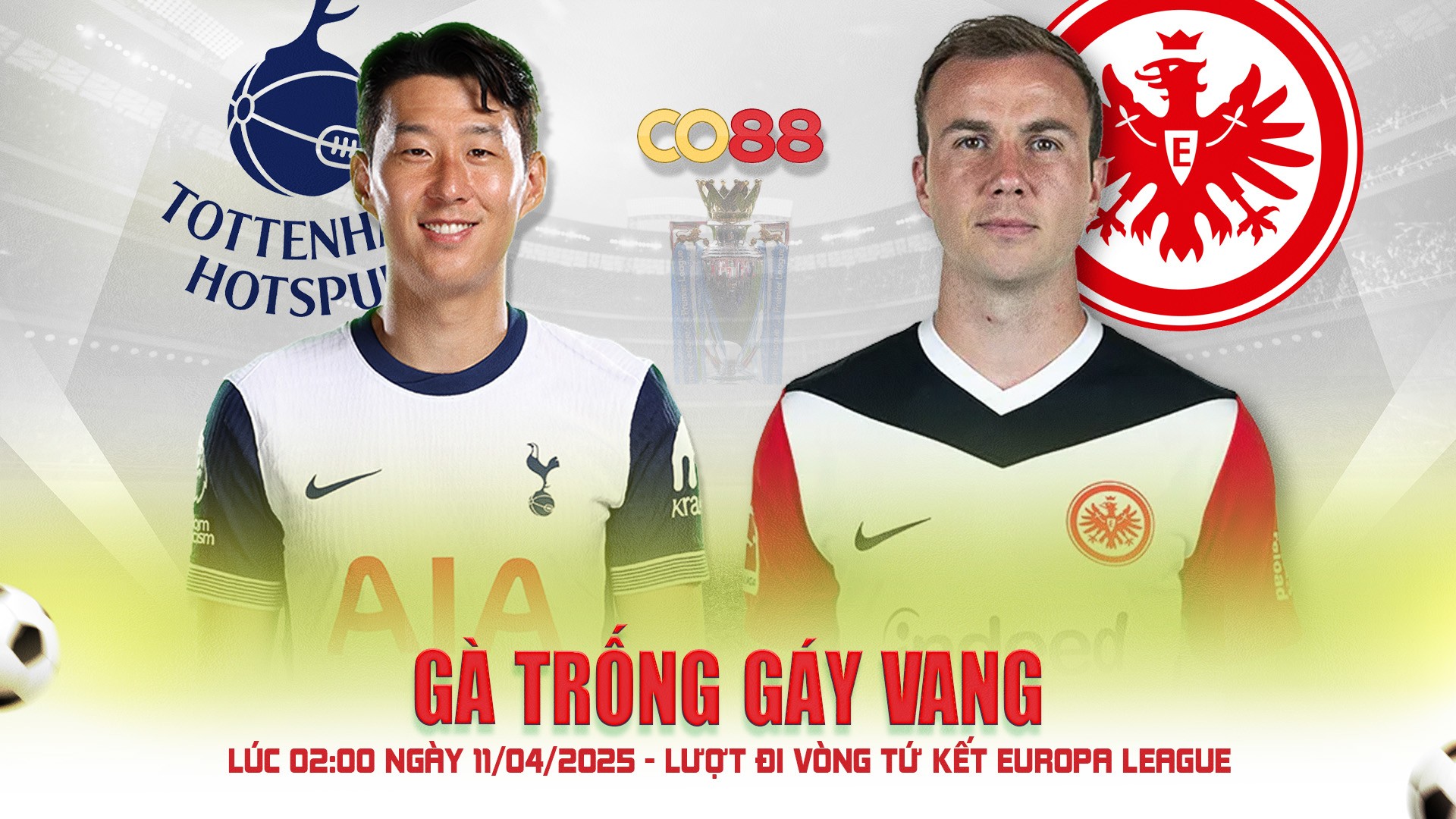 CO88 02:00 - 11/04/2025 | Tottenham vs Frankfurt – Tứ kết lượt đi Europa League