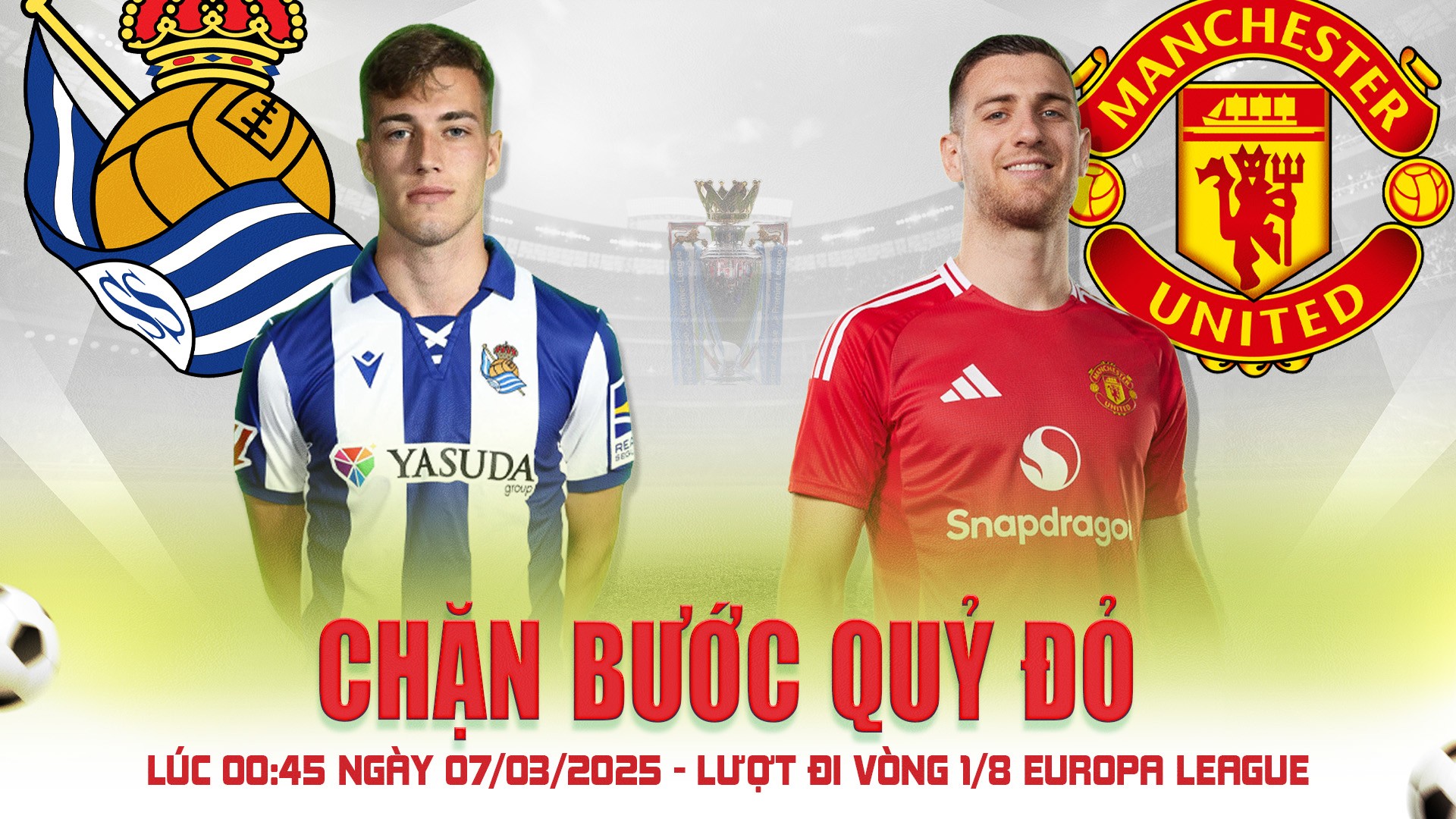CO88 00:45, 07/03/2025 - Real Sociedad vs Manchester United | Vòng 1/8 Europa League