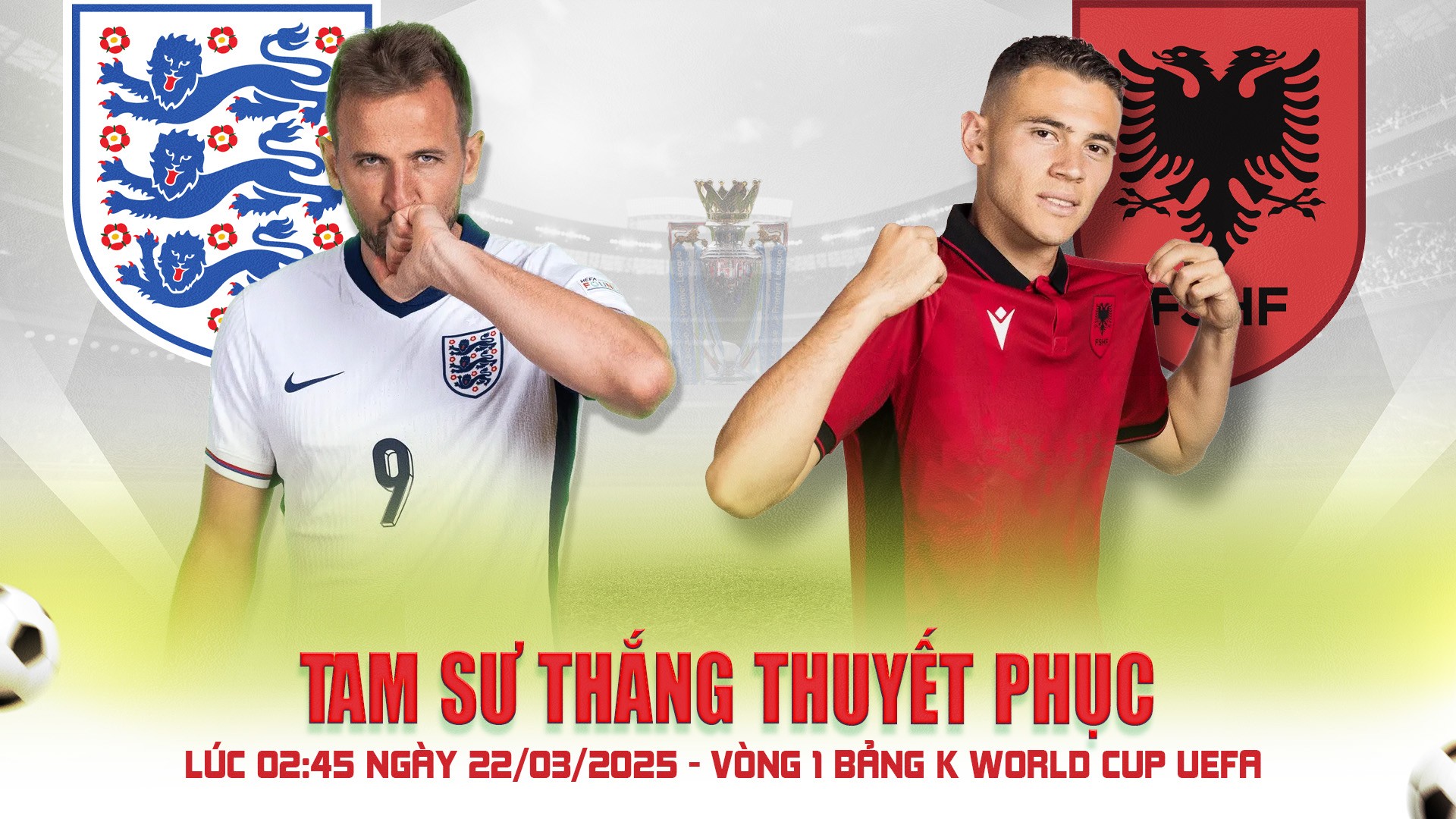 CO88 Anh vs Albania - Vòng loại World Cup 2026 khu vực châu Âu